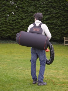 Rucsac colector frunze BlackDecker GWBP1, capacitate 72L, cu furtun flexibil - Img 2