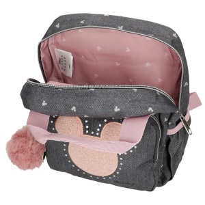 Rucsac Disney Mickey, Negru, 23 x 28 x 10 cm, Polyester, 6.44 l - Img 4