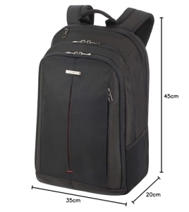 Rucsac laptop Samsonite Guardit 30 275L Negru rezistent la apa - Img 11