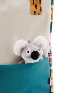 Rucsac NICI Wild Friends 34x24x10 cm cu Jucarie Plus Koala Multicolor 9L - Img 3