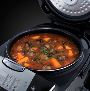 Russell Hobbs Multicooker [11 in 1: aragaz de orez, aragaz lent, abur, aragaz lent, backoutomat, aparat de iaurt etc.] Multicooker (5.0l, afisaj digital, capac anticondens) 21850-56 - Img 5
