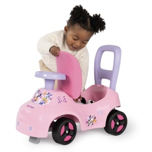 Rutscher pentru copii Smoby Minnie Maus, design ergonomic, cu suport spate si stocare - Img 3