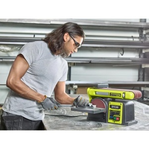 Ryobi 370W Stand Band Tellerschleifer Motor Inductie 2850 RPM Dimensiuni Compacte - Img 2