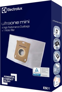 Sac aspirator Electrolux ES01 UltraOne Mini 4 bucati 1 filtru motor microfibra