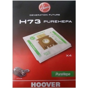 Sac de Aspirator Hoover H73, Microfibra, Filtrare Eficienta, 4 Bucati - Img 2