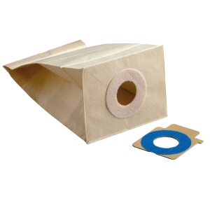 Sac de aspirator Rayen 6386.50, universali, 5 bucati, 30x18x14 cm, maro
