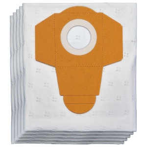 Sac de filtrare Einhell 40 L pentru aspiratoare cu apa si praf, set 5 bucati