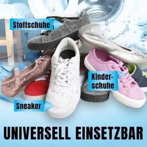Sac de Spalat Pantofi CLEANmaxx, Gri, Reutilizabil, Cu Fermuar - Img 5