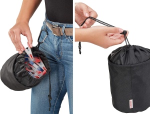 Sac pentru cleme de rufe Leifheit 80031, capacitate 100 cleme, negru - Img 3