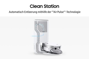 Sac Vacuum Samsung VCA-RDB95VT pentru Clean Station, 2.5 l, 5 bucati, Alb - Img 2