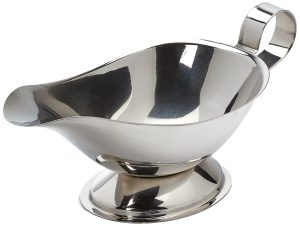 Salsera INOX 1810, set cu sauciere, material de calitate superioara - Img 3