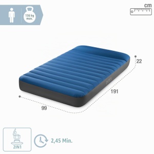 Saltea Camping Intex TruAire 1 Persoana 99x191 cm cu Pompa USB - Img 3