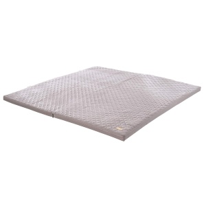 Saltea de joaca pliabila roba 60 x 120 cm, culoare antracit, cu husa detasabila - Img 4