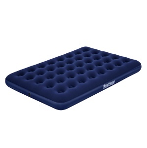 Saltea gonflabila Bestway 191x137x22 cm cu pompa electrica Sidewinder-AC si geanta de transport