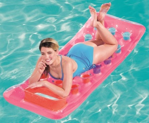 Saltea gonflabila Bestway Fashion Lounge 188 x 71 cm, 90 kg, cu fereastra - Img 9