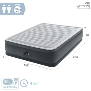 Saltea gonflabila Intex Queen Comfort-Plush 152x203 cm, cu pompa electrica - Img 4