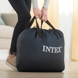 Saltea gonflabila Intex Queen Ultra-Plusch 152x203 cm cu pompa electrica - Img 5