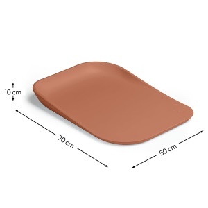 Saltea pentru schimbat bebelusi hauck 70x50 cm, impermeabila, cu suport stabil - Img 8