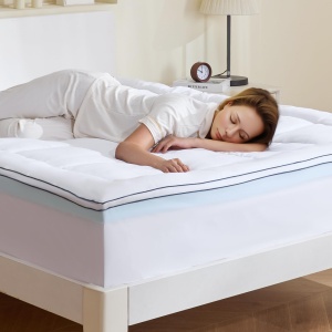 Saltea VEVOR Queen Size 6080B13 762 mm Memory Foam Ergonomica Husa Detasabila