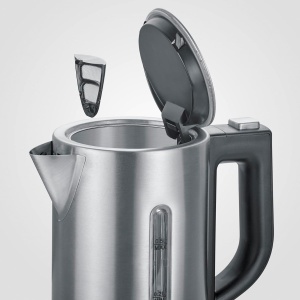 Samovar electric Severin WK 3647, capacitate 0,5 l, 1100 W, inoxnegru - Img 10