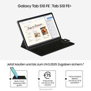 Samsung Galaxy Tab S10 FE Tableta Android 128GB 8GB RAM 5G Gray cu S Pen - Img 2