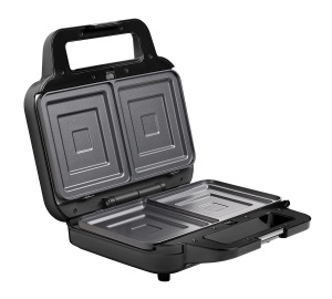 Sandwich Maker CONCEPT Hausgerate SV3070, 900 W, 4 in 1, Negru - Img 2