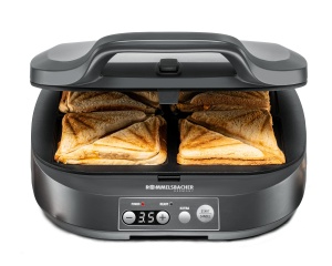Sandwich Maker Rommelsbacher ST 1800 Schiefergrau 4 XL Sandwichuri 1800W