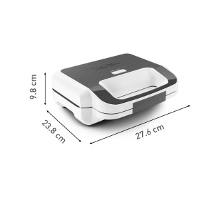 Sandwich Maker si Waffeleisen Tefal SW7011, 850W, Placi Antiaderente, Dimensiuni Mari - Img 7