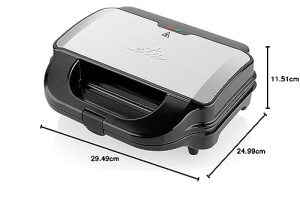 Sandwichmaker ETA Sorento 4 in 1 900W Placi Antiaderente - Img 2