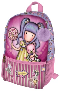 Santoro Unisex Kids 1111GJ04 Gorjuss Fairground Mini Rucsac cu Premiul Intai, 26 x 34 x 11,4 cm, Violet, Marime Unica