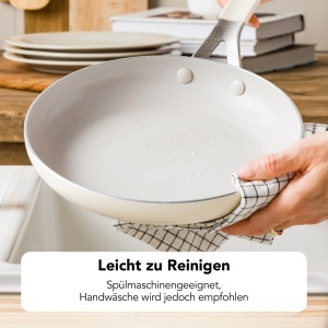 Sauteuse KitchenAid 28 cm, 4,28 L, Negru, Antiaderent, Inductie - Img 6