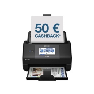 Scanner documente Epson Workforce ES-590W, 45 paginimin, touchscreen 10.9 cm, wireless