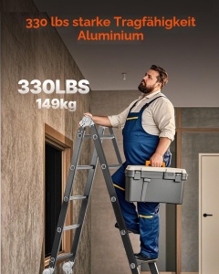 Scara multifunctionala VEVOR KMP405A, 7-in-1, 5800 mm, 150 kg - Img 3
