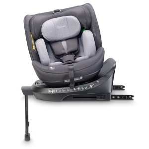 Scaun auto babyGO Move360, I-Size, 40-150 cm, gri
