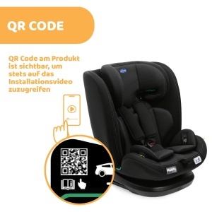 Scaun auto Chicco Mokita I-Size, cu sistem Isofix, negru, pentru copii 76-150 cm - Img 9