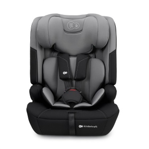 Scaun auto copii Kinderkraft SAFETY FIX 3 PRO i-Size 9-36 kg cu sistem Isofix Gri - Img 6