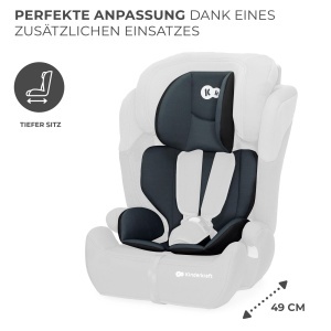 Scaun auto Kinderkraft COMFORT UP i-Size, pentru copii 76-150 cm, Negru - Img 7