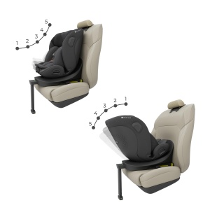 Scaun auto Kinderkraft I-360 4-in-1, pentru copii 0-12 ani, negru - Img 7