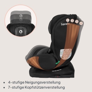 Scaun auto Lionelo Bastiaan i-Size 360deg ISOFIX Top Tether 0-36 kg - Img 8