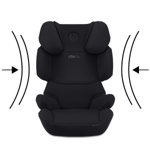 Scaun auto pentru copii CBX by CYBEX Solution X i-Fix, ISOFIX, 15-50kg, Negru - Img 8