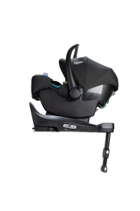 Scaun auto pentru copii Graco SnugLite i-Size Midnight, 3.3 kg, rotire 360