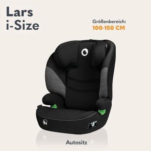 Scaun Auto pentru Copii LIONELO LARS i-Size 100-150 cm, Cu Protectie Laterala si Ajustare Cap - Img 2
