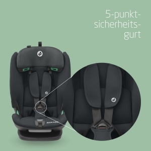Scaun auto pentru copii Maxi-Cosi Titan Plus, i-Size, 15 luni-12 ani, G-CELL, Graphite - Img 7