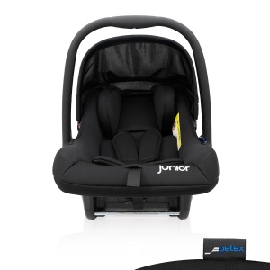 Scaun auto pentru copii Petex 44455104, negru, cu functie de balansare