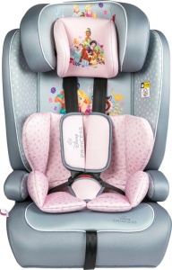Scaun auto Tataway Disney Princesses I-Size R129, 76-150 cm, cu protectie laterala - Img 2