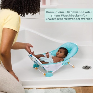 Scaun de baie pentru bebelusi Disney Baby Nemo Bright Starts, 2 pozitii, 0-6 luni - Img 3