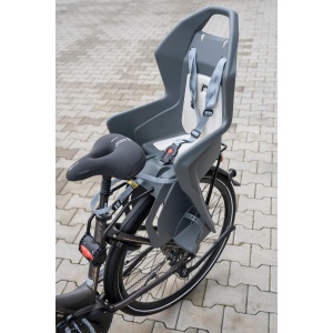 Scaun de bicicleta pentru copii FISCHER, 22kg, prindere rapida, grirosu - Img 2