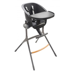 Scaun de masa BEABA UpDown, ergonomic, 6 inaltimi, gri inchis