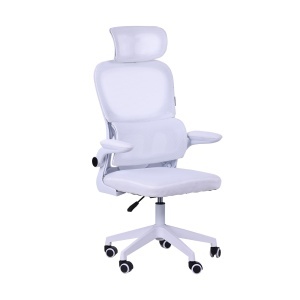 Scaun ergonomic Mars Gaming MGC-ERGOPRO, alb, inaltime ajustabila 120-130cm - Img 1