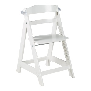 Scaun inalt pentru copii roba Sit Up Click Fun, alb, din lemn, cu suport detasabil - Img 2